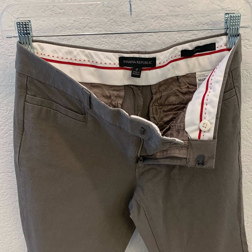 Banana Republic Olive Sloan Pant